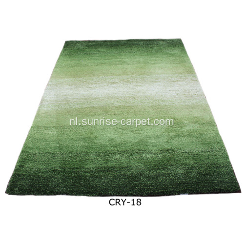 Microfiber Shaggy Rug met Gradation Color